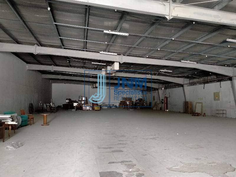 5 Huge Warehouse for Rent with 100 KW Electric Power