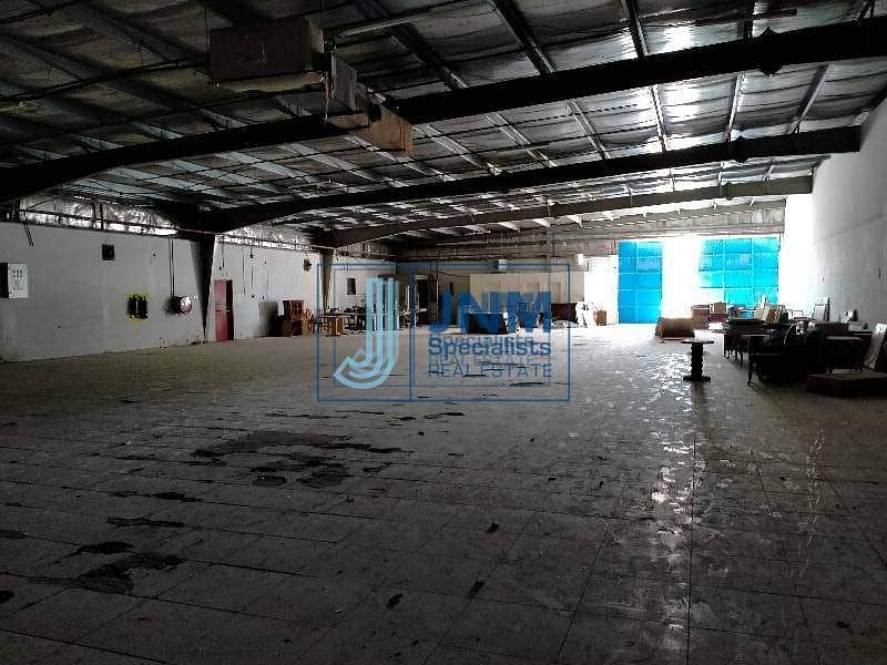6 Huge Warehouse for Rent with 100 KW Electric Power
