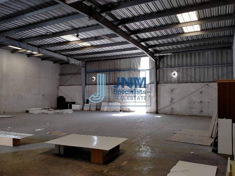 7 Insulated Warehouse for Rent with 24 KW Electric Load