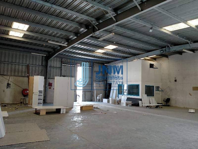 8 Insulated Warehouse for Rent with 24 KW Electric Load