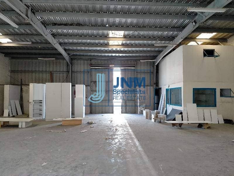 9 Insulated Warehouse for Rent with 24 KW Electric Load