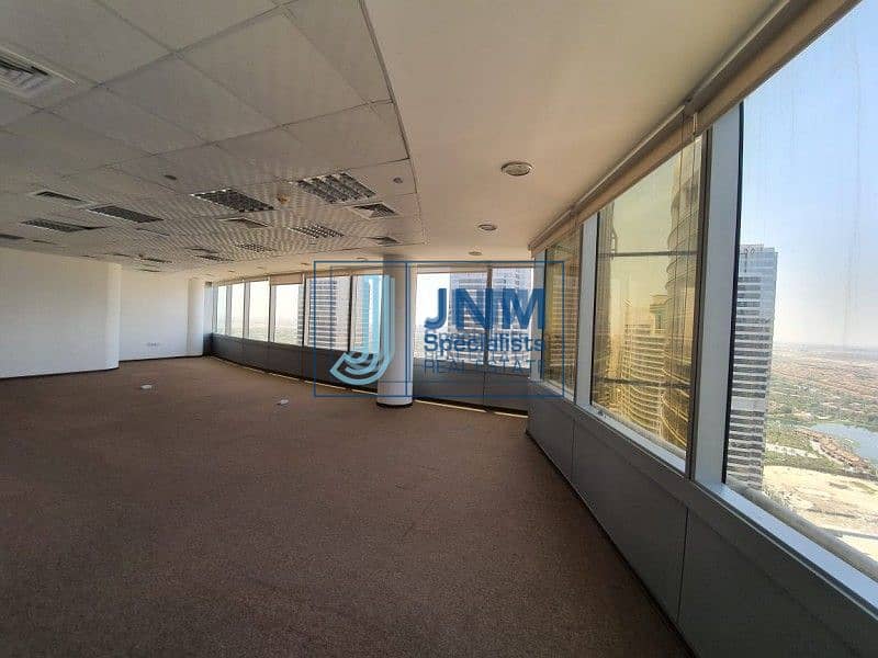 4 Corner Fully Fitted Open Plan Office | High Floor