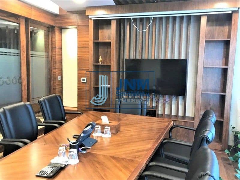 Next to Metro | Semi-Furnished Office | Low Floor