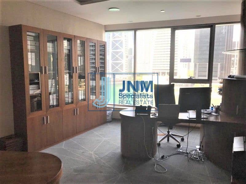3 Next to Metro | Semi-Furnished Office | Low Floor