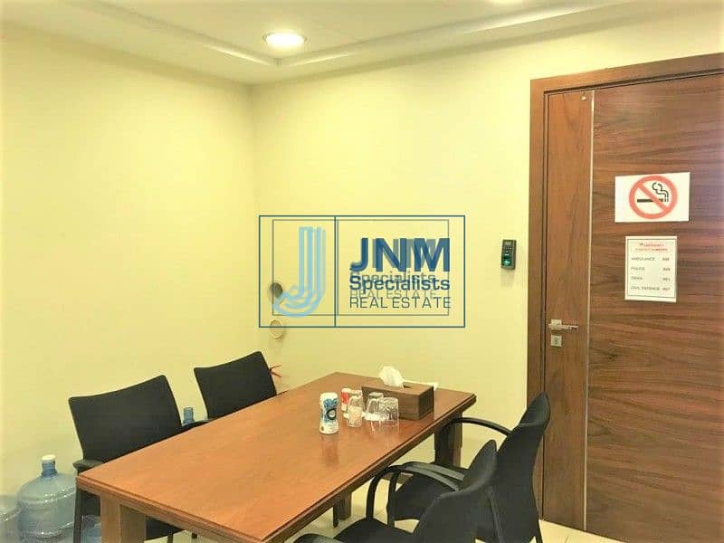 4 Next to Metro | Semi-Furnished Office | Low Floor