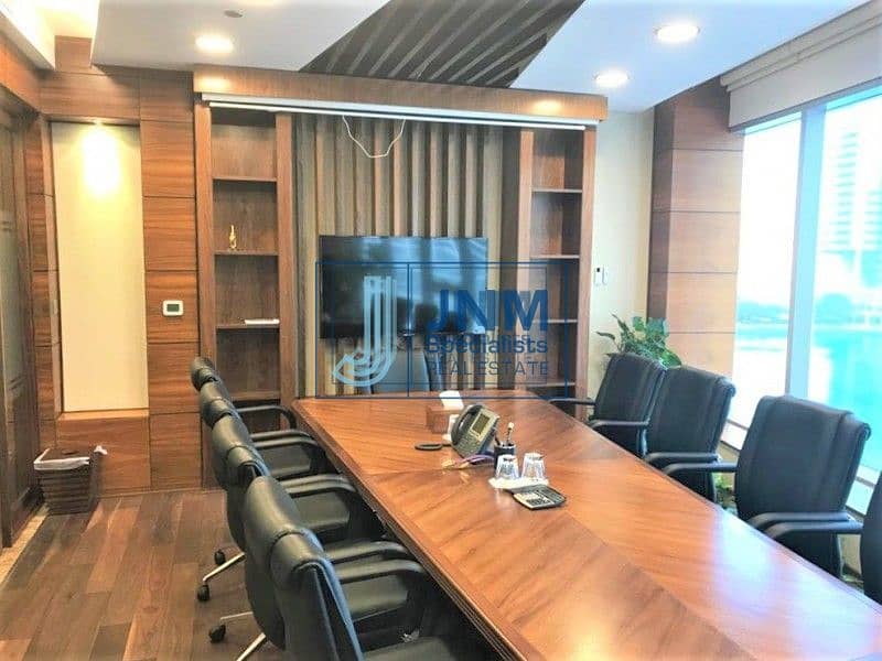 11 Next to Metro | Semi-Furnished Office | Low Floor