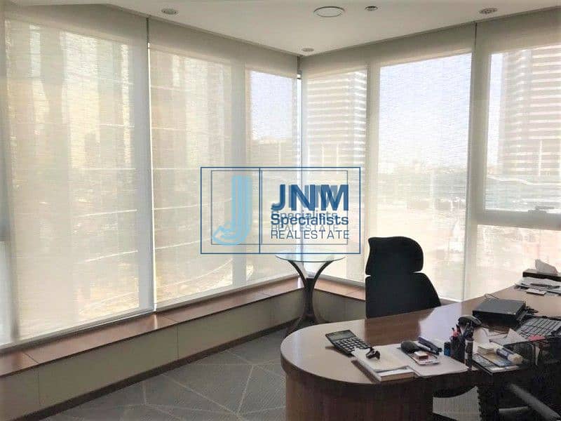 13 Next to Metro | Semi-Furnished Office | Low Floor