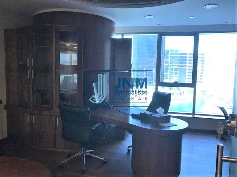 14 Next to Metro | Semi-Furnished Office | Low Floor