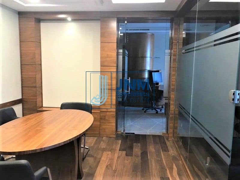 15 Next to Metro | Semi-Furnished Office | Low Floor