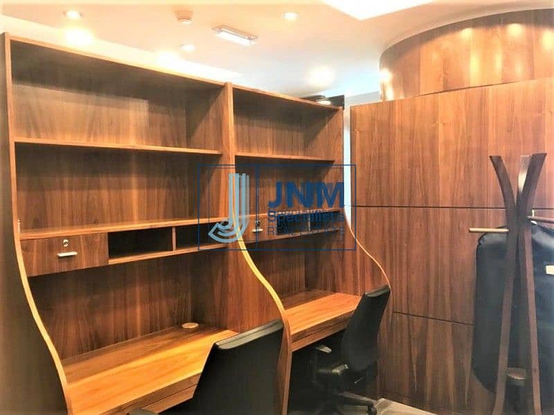 17 Next to Metro | Semi-Furnished Office | Low Floor