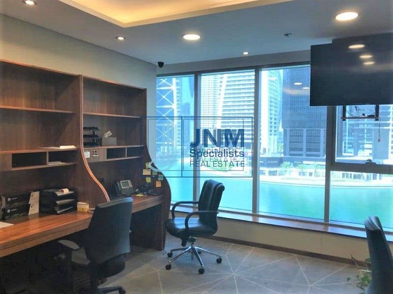 21 Next to Metro | Semi-Furnished Office | Low Floor