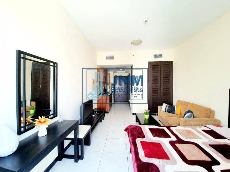 Monthly Furnished w/Balcony and Amazing Facilities