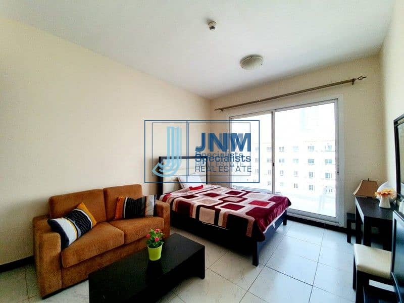 6 Monthly Furnished w/Balcony and Amazing Facilities