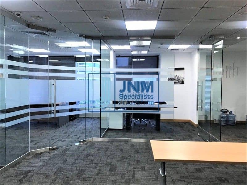 Glass Partitioned Office | Higher Floor | Saba 1