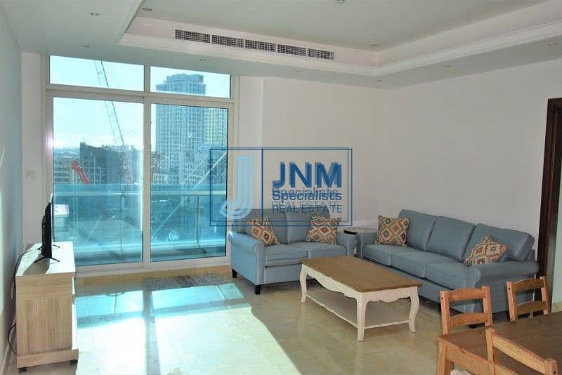 2 Marina View | Chiller Free | Fully Furnished 1 Bed