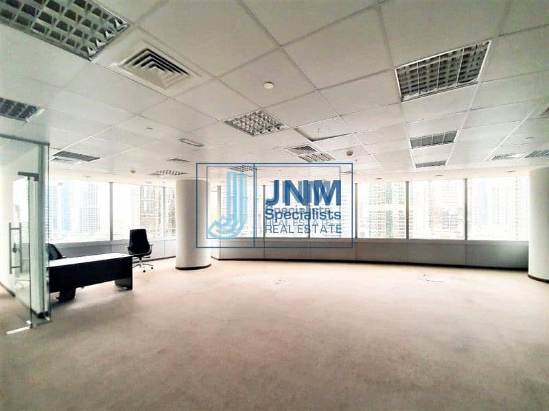 Fitted Semi-Furnished Partitioned Office|Lake View