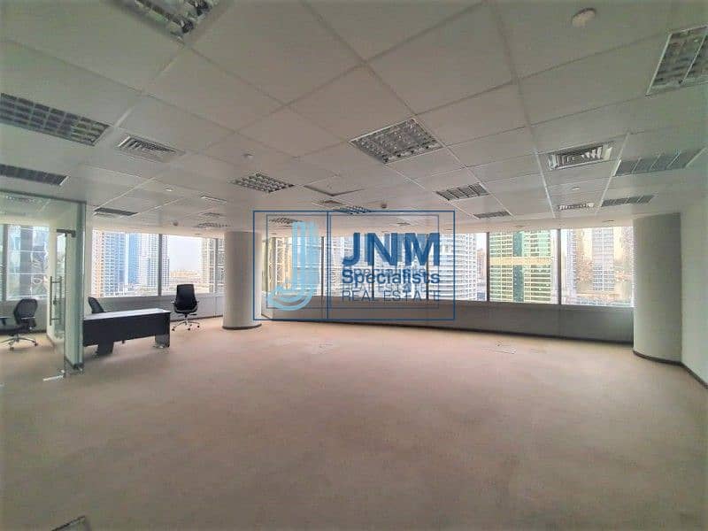 2 Fitted Semi-Furnished Partitioned Office|Lake View