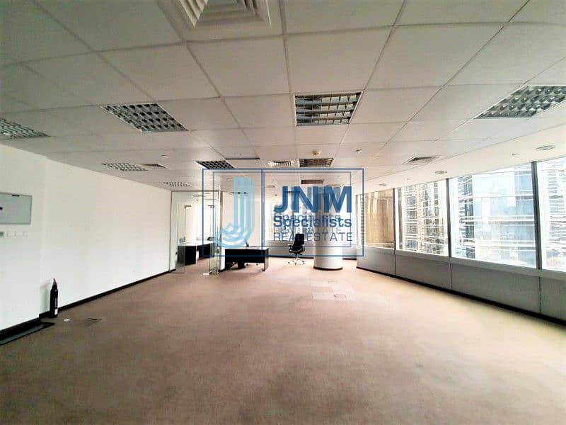 3 Fitted Semi-Furnished Partitioned Office|Lake View