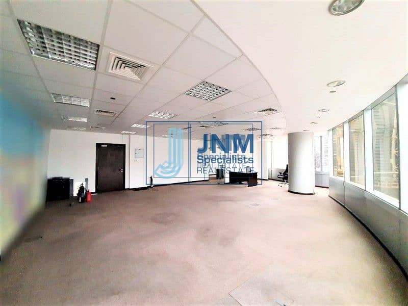 4 Fitted Semi-Furnished Partitioned Office|Lake View