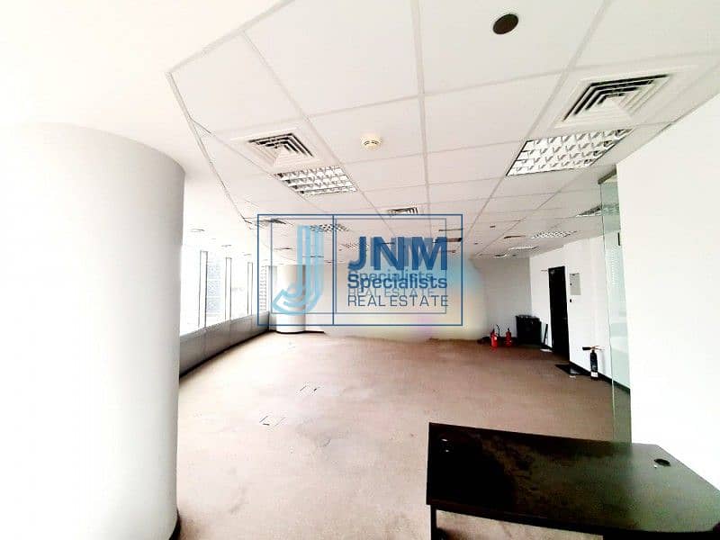 5 Fitted Semi-Furnished Partitioned Office|Lake View