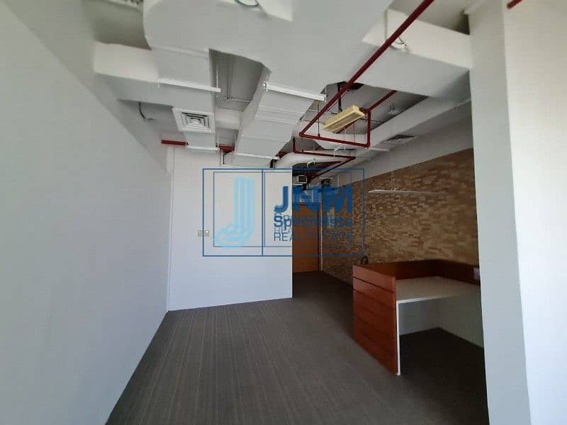 5 Furnished with Partitions| Arial View | High Floor