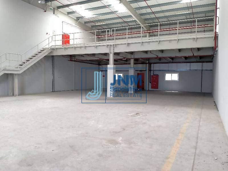 2 5000 Sq-ft insulated warehouse for rent in al quoz