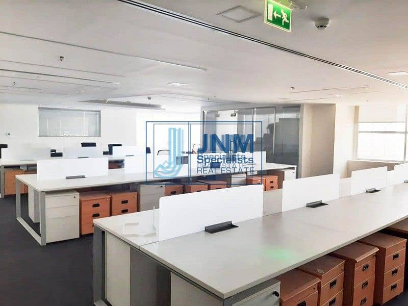 5 Full Floor Fitted Office | Un/Furnished Possible
