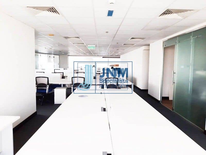 7 Full Floor Fitted Office | Un/Furnished Possible