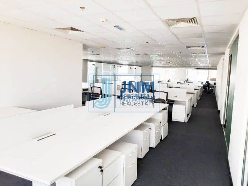 9 Full Floor Fitted Office | Un/Furnished Possible