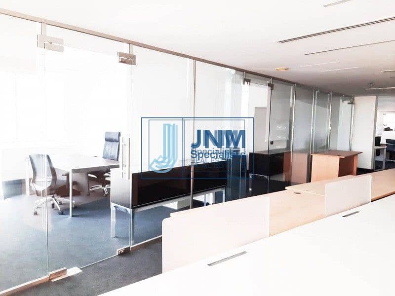 10 Full Floor Fitted Office | Un/Furnished Possible