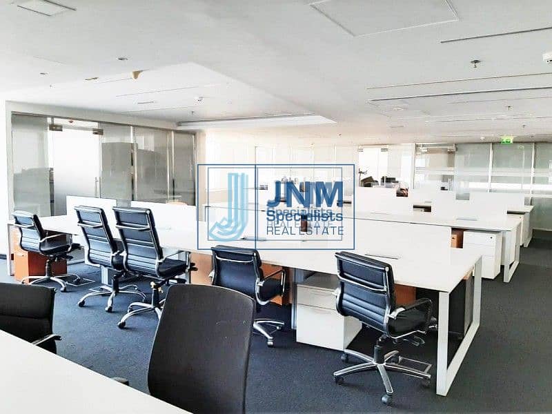 15 Full Floor Fitted Office | Un/Furnished Possible