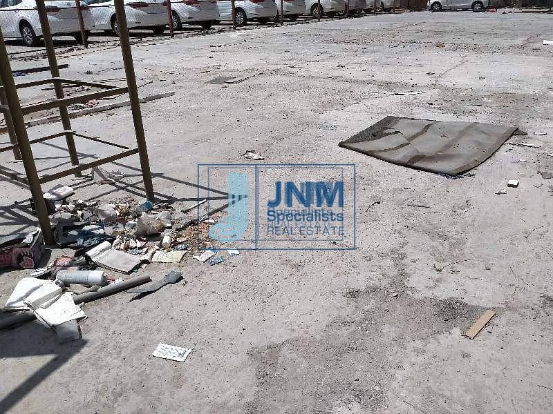 4 5000 Sq-ft commercial Open land for Rent in al quoz