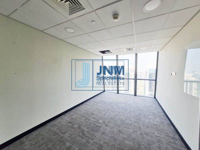 3 FULL Floor Office with Partitions | Arial View