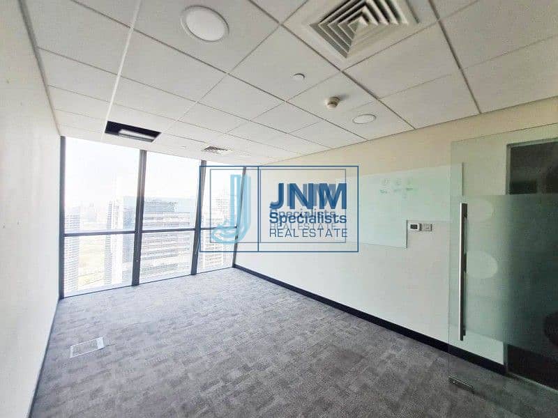 4 FULL Floor Office with Partitions | Arial View