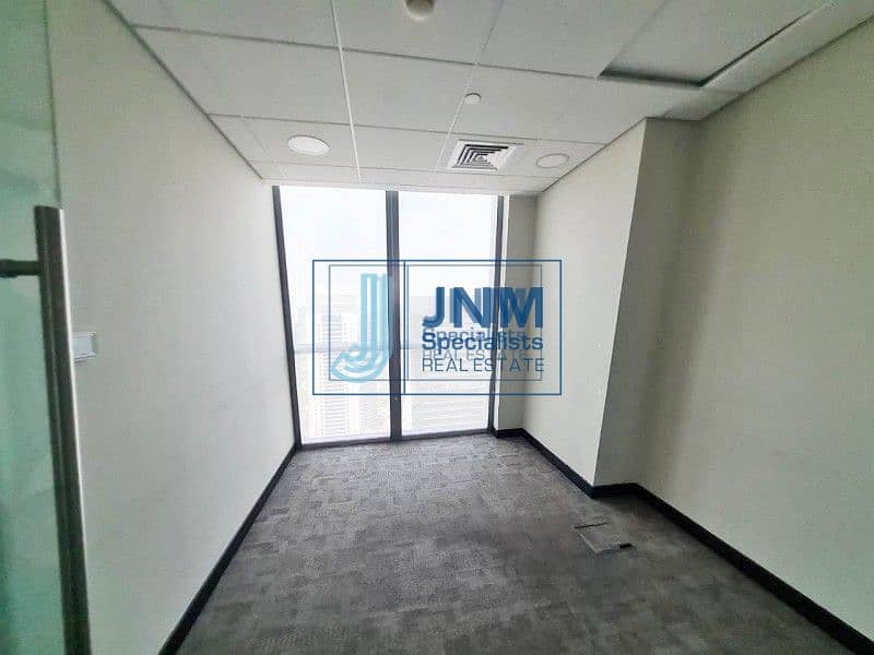 9 FULL Floor Office with Partitions | Arial View