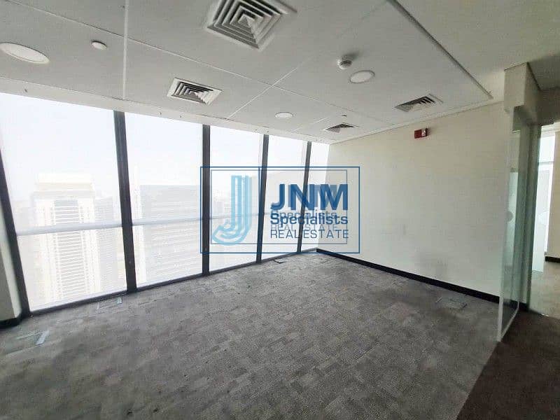 11 FULL Floor Office with Partitions | Arial View