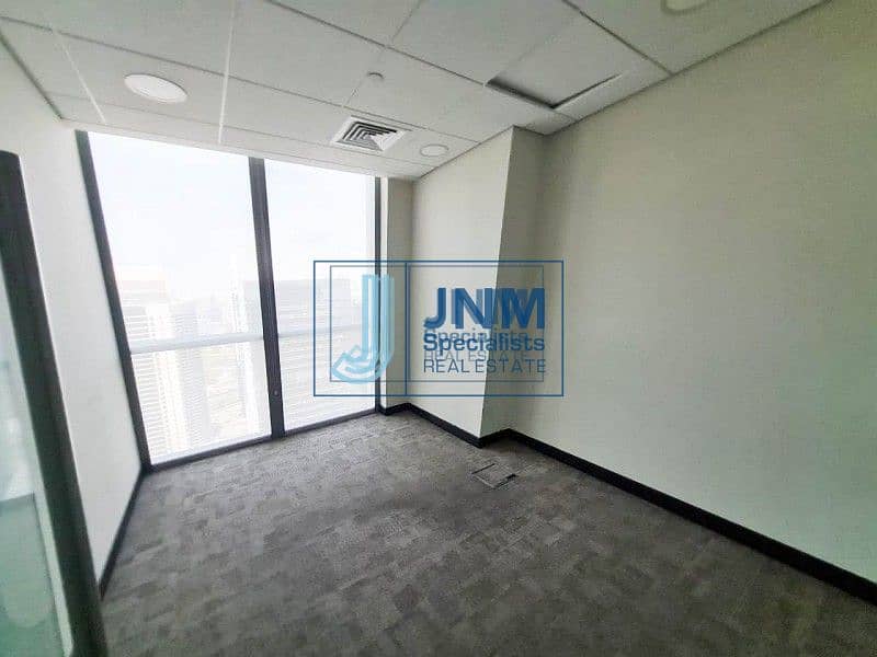 13 FULL Floor Office with Partitions | Arial View