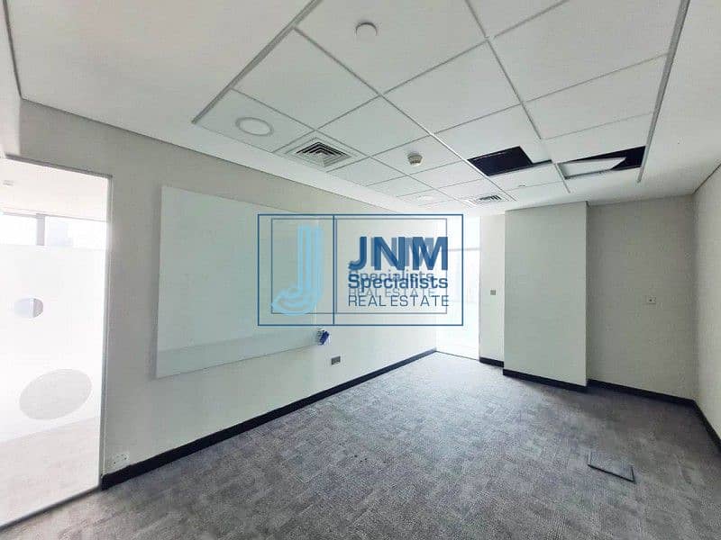 14 FULL Floor Office with Partitions | Arial View