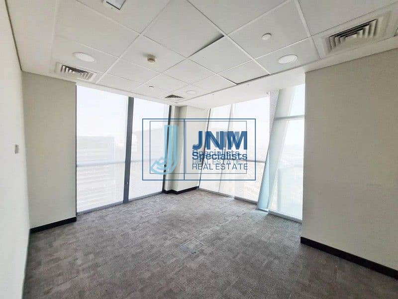 15 FULL Floor Office with Partitions | Arial View