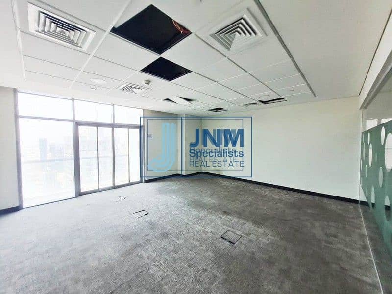 17 FULL Floor Office with Partitions | Arial View