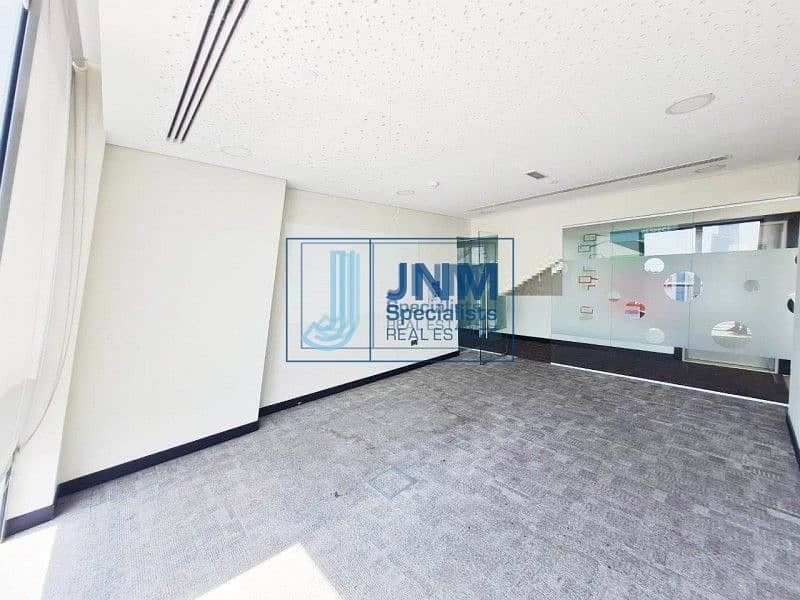 20 FULL Floor Office with Partitions | Arial View