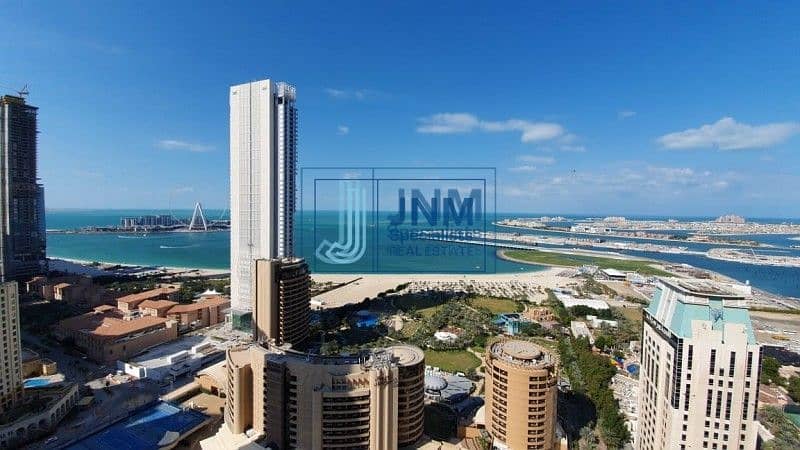 EXCLUSIVE | 100% Full Sea View 4 Beds + Maids