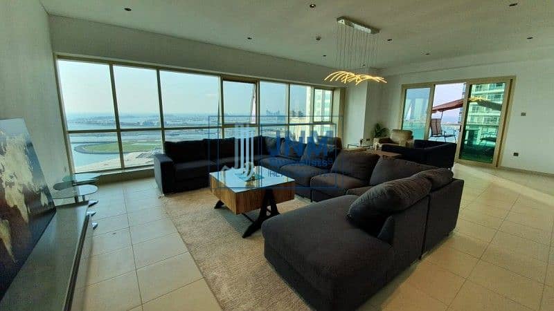 7 EXCLUSIVE | 100% Full Sea View 4 Beds + Maids