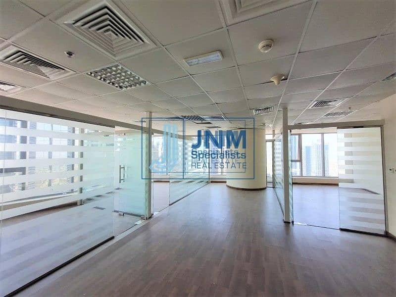 2 Corner Unit with Glass Partition | High Floor