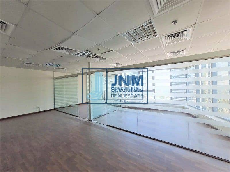 3 Corner Unit with Glass Partition | High Floor