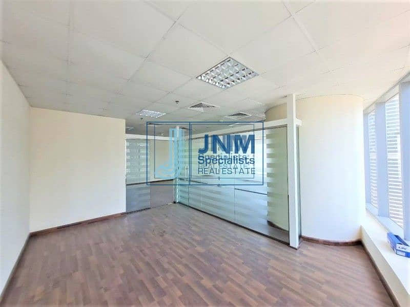 4 Corner Unit with Glass Partition | High Floor