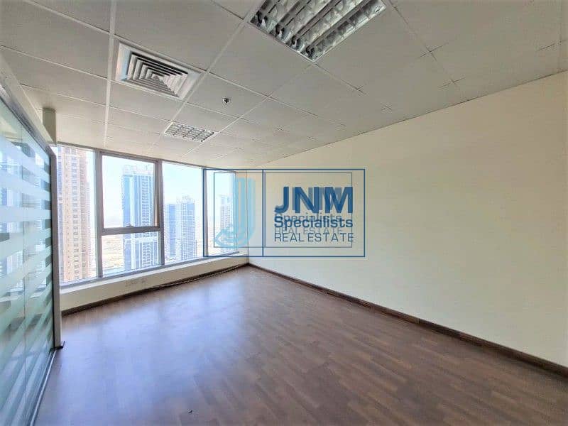5 Corner Unit with Glass Partition | High Floor