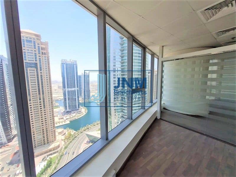 6 Corner Unit with Glass Partition | High Floor