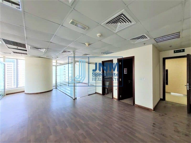 12 Corner Unit with Glass Partition | High Floor