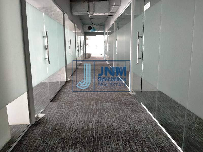 2 7500 Sq-ft Fitted Office for Rent Sheikh Zayed Road Facing